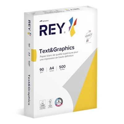 Imagen de Rey Universalpapier Texto Gráficos Papier A4, 90 g/m², weiß