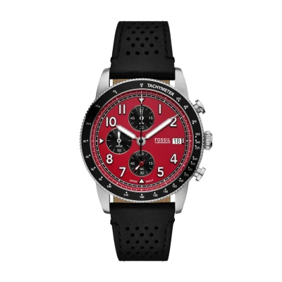 Imagen de Fossil Traditional Tourer Cronógrafo, Hombre, Talla: One Size, Black