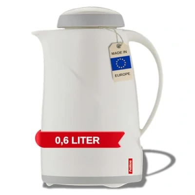 Imagen de Helios Wave plástico vacío Jarra, plástico, Blanco, 0,6 litros