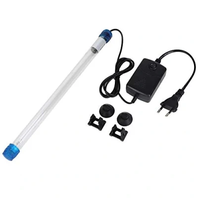Imagen de Acuario Esterilizador UV Luz Agua Lámpara Limpia Sumergible Algas Bacterias Matar para Limpiar Acuarios Pecera Piscinas de Peces pecera(11W)