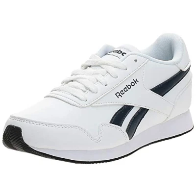 Imagen de Reebok Royal Cl Jogger 3, Zapatillas Unisex Adulto, White/Collegiate Navy/Black, 33 EU