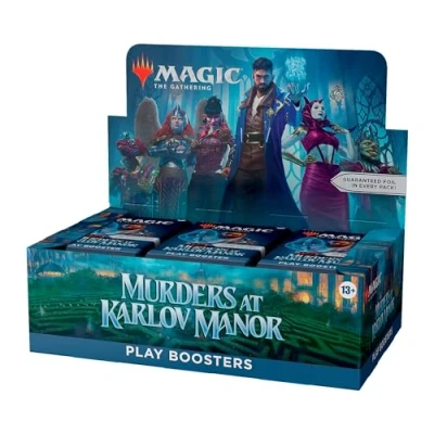 Imagen de Caja de sobres juego Asesinatos en la mansión Karlov, Magic: The Gathering 36 sobres, 504 cartas Magic, Version Anglaise