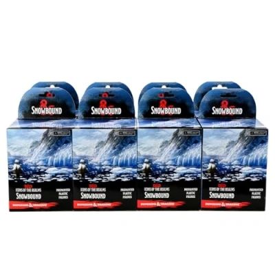 Imagen de WizKids D&amp;D Icons of The Realms Miniatures: Snowbound Booster Brick (8)