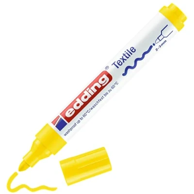 Imagen de Edding E 8400 CD/DVD/Azul Ray Marcador Bolígrafos con Redondo Puntas 0.5 1MM Amarillo