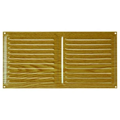 Imagen de Brinox B70240Y Rejilla de ventilación (15 x 30 cm) color madera clara