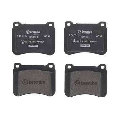Imagen de BREMBO P 50 073X Juego de pastillas freno preparado para indicador desgaste sin accesorios MERCEDES BENZ: CLK Coupé, Clase C Berlina
