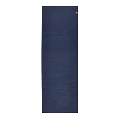 Imagen de Manduka eKO Lite Esterilla de yoga para mujeres y hombres, ligera, duradera, agarre antideslizante, 4 mm grosor, 71 pulgadas, azul medianoche