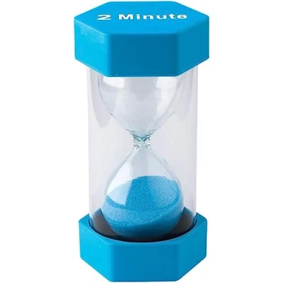 Imagen de Teacher Created Resources Temporizador de Arena 2 Minutos, Azul
