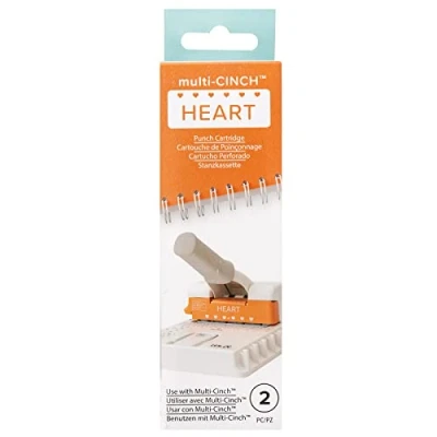 Imagen de We R Memory Keepers Multi Cinch Cartucho perforador de corazón
