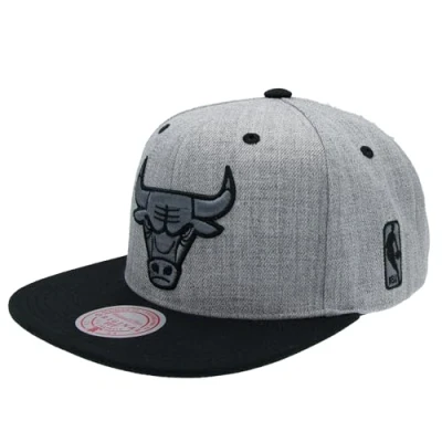 Imagen de Mitchell &amp; Ness Gorra Snapback Broad II Chicago Bulls Gris