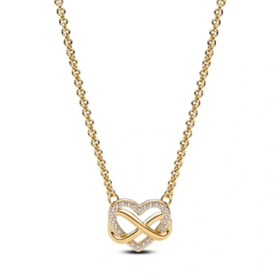 Imagen de Pandora Moments Mujeres Collar Baño de oro 14 quilates 362666C01 50