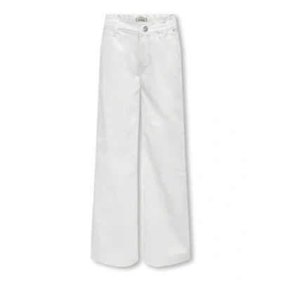 Imagen de Kids ONLY Vaqueros a campana para niños, Talla: 10a, White