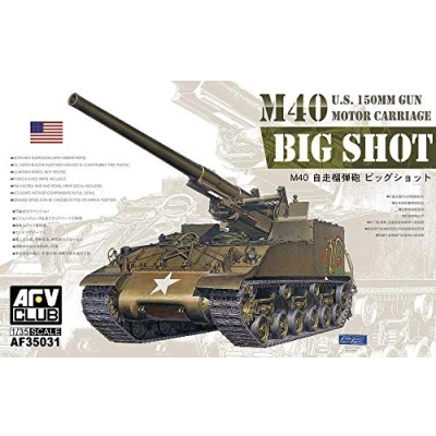 Imagen de Unbekannt AFV de Club 35031 Maqueta M40 Self Propelled Gun RE Edition