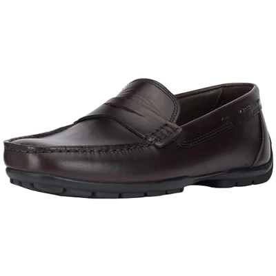 Imagen de Geox U Moner W 2fit D, Mocasin Hombre, café, 44 EU