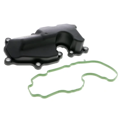 Imagen de VAICO V10 4744 Separador de aceite, aireación cárter aceite Cabeza cilíndrica con junta EXPERT KITS + AUDI: A6 C7 Berlina, A4 B8 Avant, A3 Hatchback