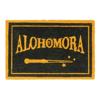 Imagen de Grupo Erik Felpudo Harry Potter Entrada casa Antideslizante 40x60 cm Alfombra Exterior, Fabricado en Fibra de Coco merchansiding Oficial