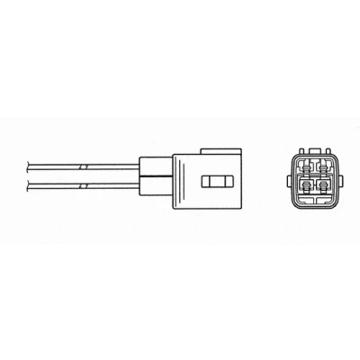 Imagen de NGK 7954 Sonda lambda térmico 4 TOYOTA: Avensis I Berlina