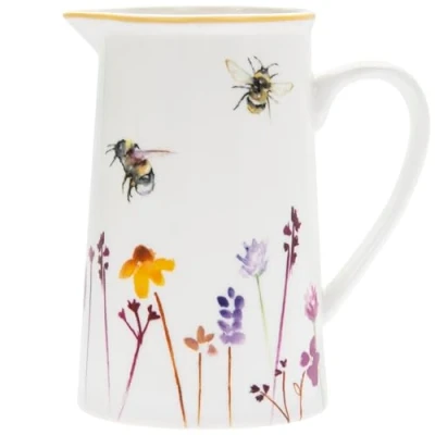 Imagen de Jarra de cocina la colección Leonardo Pretty Water Color Busy Bees Diseño Jennifer Rose Gallery