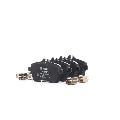 Imagen de BOSCH 0 986 494 570 Juego de pastillas freno Low Metallic Chapa antichirridos con muelle MERCEDES BENZ: Clase A, B