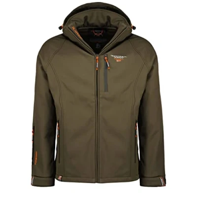 Imagen de Geographical Norway Softshell para hombre (Caqui, M)