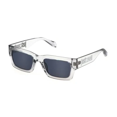 Imagen de Just Cavalli Sunglasses SJC039 Shiny TRANSP. Grey 54/21/145 Unisex Adultos Gafas