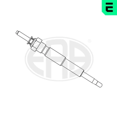 Imagen de ERA 886095 Bujía de precalentamiento 11V M10X1,25 TOYOTA: Land Cruiser Prado 90, 4Runner, 70 SUV