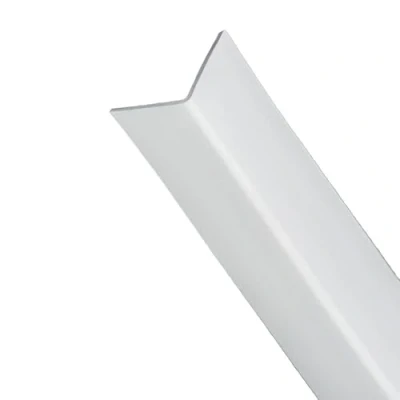 Imagen de WOLFPACK LINEA PROFESIONAL 2540255 Perfil PVC Angulo 25x25 mm. Blanco Barra 2,5 Metros, Multicolor