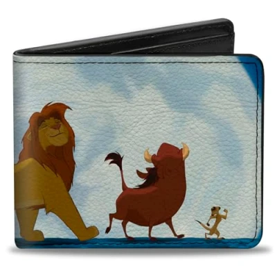 Imagen de Buckle Down Monedero, El Rey León, 4.0&quot; x 3.5&quot; para Hombre
