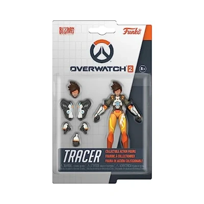 Imagen de Funko Action Figure: OW 2 Tracer 3.75&#039;&#039; Overwatch Juguete de Colección Idea Regalo Mercancia Oficial para Chicos, Chicas y Adultos Video Games Fans