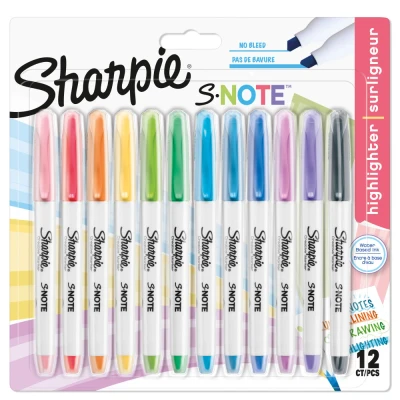 Imagen de Sharpie S Note Cincel Colores surtidos 12pc