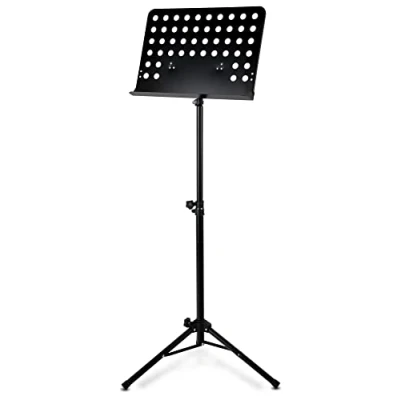 Imagen de Classic Cantabile atril orquesta chapa perforada Heavy negro