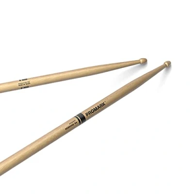 Imagen de ProMark Drum Sticks Rebound 5A Drumsticks Set Acorn Wood Tip for Larger Sweet Spot Hickory Consistent Weight and Pitch 1 Pair
