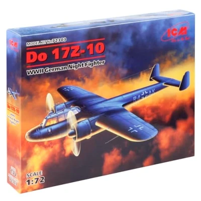 Imagen de ICM 1:72 Do 17Z 10, Luchador Nocturno alemán de la Segunda Guerra Mundial, Multicolor, Small (ICM72303)