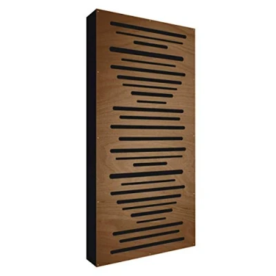 Imagen de Addictive Sound Panel Acustico De Pared &#039;AbFuser Wood&#039; 100x50x11 cm Difusor Madera Paneles Acusticos Para Estudio Música En Casa Marrón