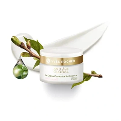 Imagen de Yves Rocher Crema Multi acción Sublime Día Pieles secas Anti Age Global arrugas y envejecimiento Ilumina tu piel con Nectar de Brotes Vegetales 50ml