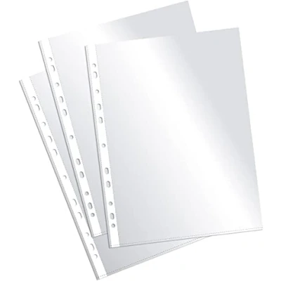 Imagen de Fundas Multitaladro Supercristal Polipropileno Fº 90 Micras (Bolsa de 10 uds.)