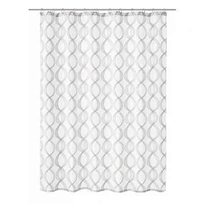 Imagen de Kleine Wolke Classy Cortina de Ducha, Poliéster, Blanco, 180 x 200 cm