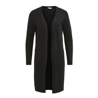 Imagen de VILA LONG NOOS Chaqueta de punto, Mujer, Talla: Medium, Black