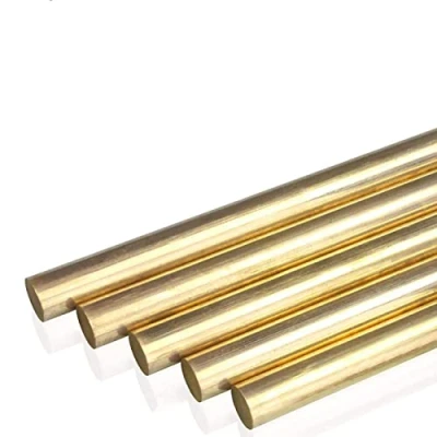 Imagen de varillas redondas de latón 3 mm x 200 mm, macizo latón, sólidos, barra redonda torno, para herramientas manualidades bricolaje