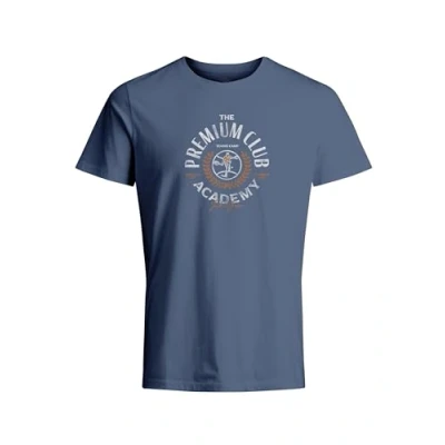 Imagen de JACK &amp; JONES Jprblubraxton SS tee Crew Neck Fst Camiseta, Captains Blue, M Hombres