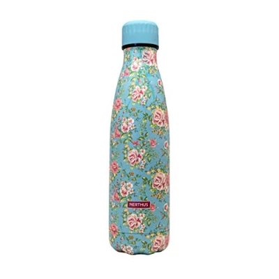 Imagen de Nerthus FIH 770 Botella Termo Doble Pared diseño Color 500ml, Acero Inoxidable, Libre de BPA, 18/8, Perros Verde, 500 ml