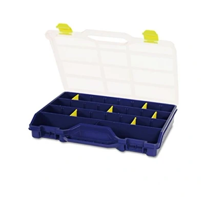 Imagen de Tayg 46 26 Estuche organizador con separadores móviles, 2000 W, 240 V, Azul, Transparente, Amarillo, 378 x 290 61 mm