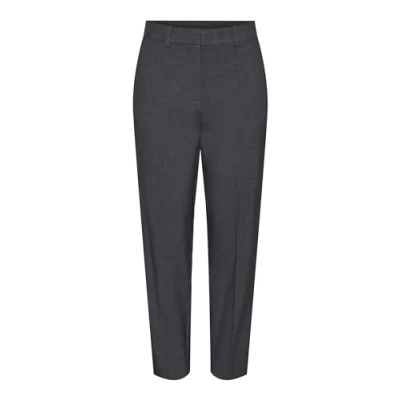 Imagen de PIECES PCLUISA HW Ankle Pant Pantalones de Traje, Gris, M / 32L para Mujer