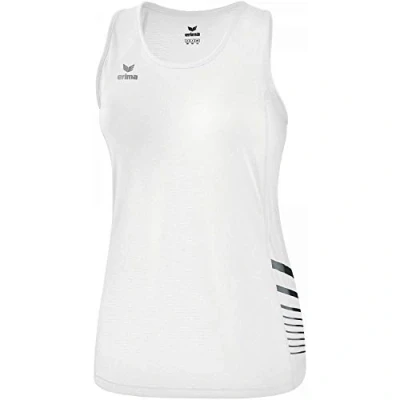 Imagen de erima Camiseta Sin Mangas De Running Race Line 2.0, Mujer, New Blanco, 42