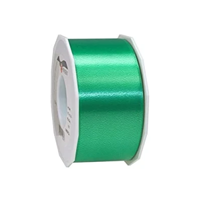 Imagen de C.E. PATTBERG cinta regalo color verde, 91 m de embalar para rizar, 40 mm ancho manualidades, decoración y envolver regalos cualquier ocasión
