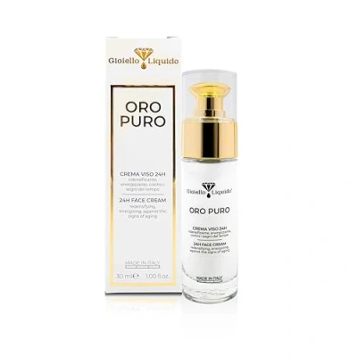 Imagen de Crema Facial Para Pieles Maduras Efecto Lifting Inmediato Con Oro Coloidal, Ácido Hialurónico Antienvejecimiento, Betaína Y Agua De Rosa Damasco 30Ml Made In Italy