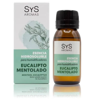 Imagen de S&amp;S Cosmética Natural Esencia Brumaroma SyS 50 ml Eucalipto Mentolado. Aromaterapia para Humidificador y Difusor Aroma SPA,