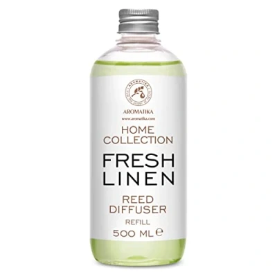 Imagen de Recambio de Difusor Ropa Limpia 500ml Relleno Difusores Aromáticos Ambientador Perfumado Fragancia para Habitación Fresh Linen Fresca