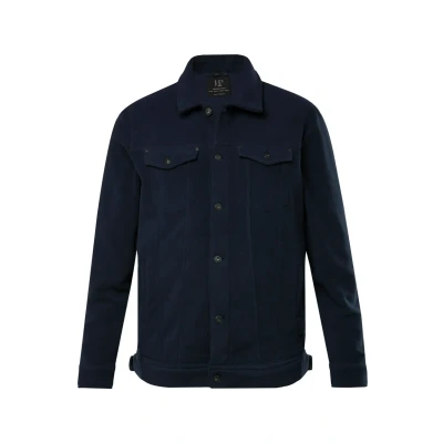 Imagen de JP1880 Truckerstyle Knopfleiste Brusttaschen BIS 8 XL Forro polar, Hombre, Talla: XL, Navy blau