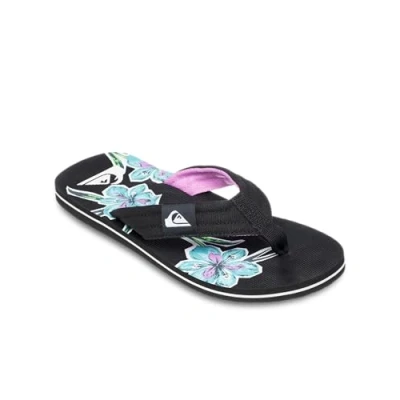 Imagen de Quiksilver Molokai Layback Chanclas de dedo, Hombre, Talla: 40, Black backyards Tela